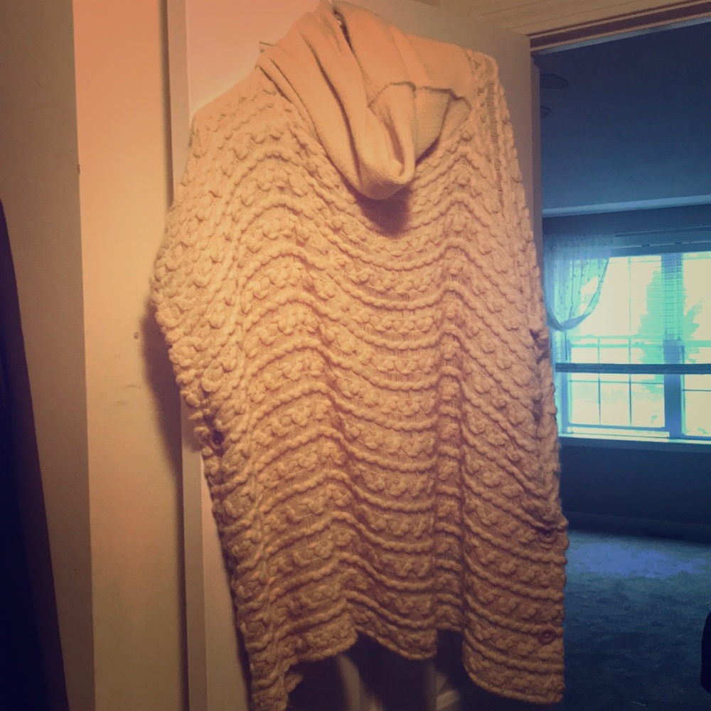 Sweater pancho